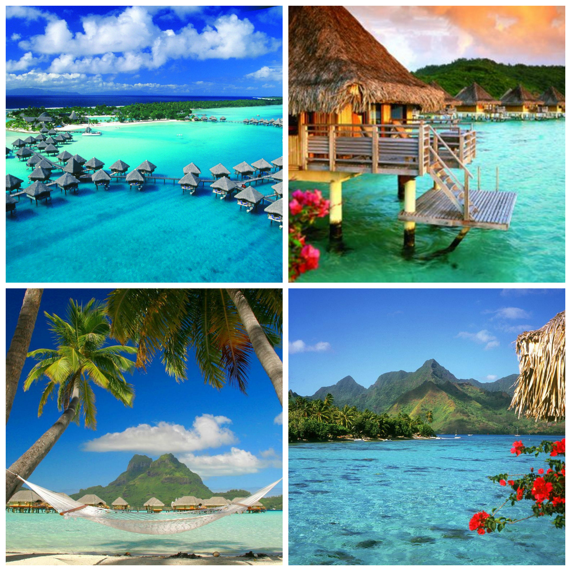 Bora Bora Collage