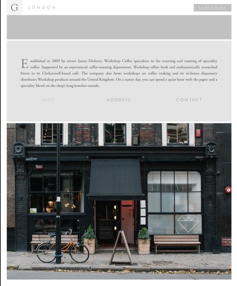 London guide by Cereal